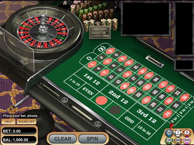 BetSoft VIP roulette - High Limit Roulette Tables