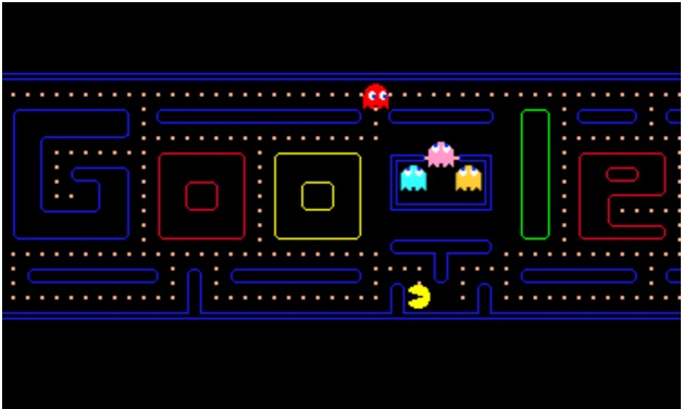 Google for doodle games- Pacman